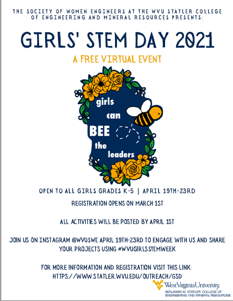 Girls' Stem Day 2021: A Free Virtual Event | Poca Elementary School