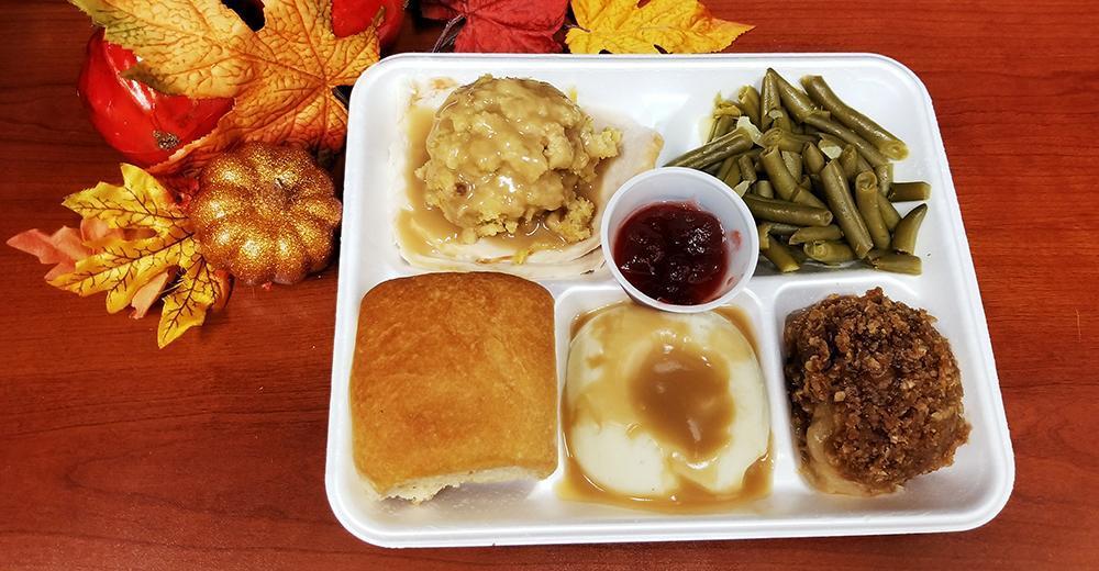 thanksgiving school lunch