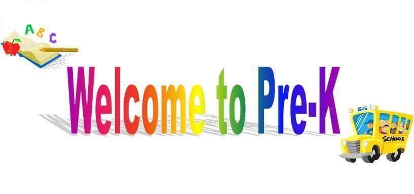Welcome to Pre-K