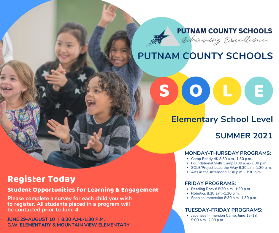 Putnam County Schools' SOLE Progam