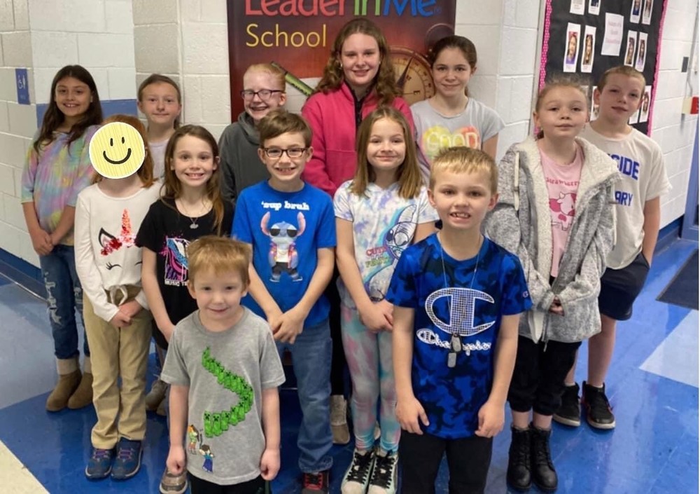 March 2023 Students of the Month Lakeside Elementary School