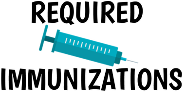 Required immunizations