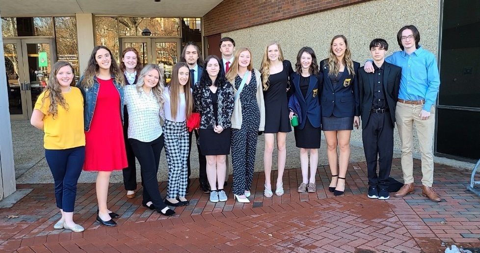 Photo of FBLA members