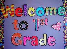 Welcome to 1st Grade