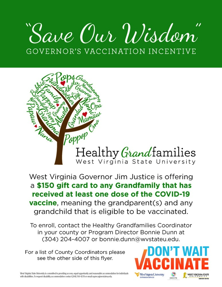 Governor's Vaccination Incentive