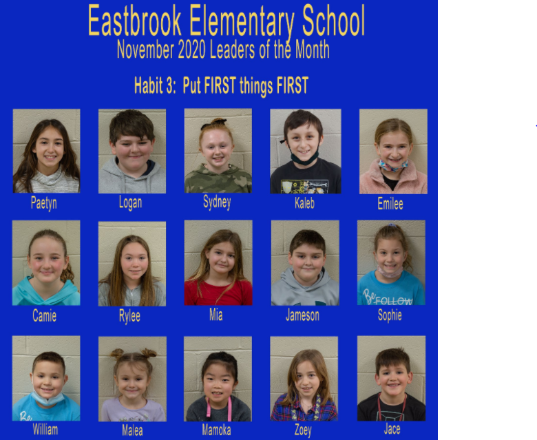 Novemeber 2020 | Eastbrook Elementary School