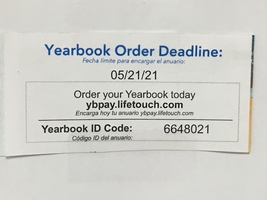 Yearbook Deadline Today!