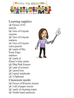 2nd Grade - Richardson's Supply list
