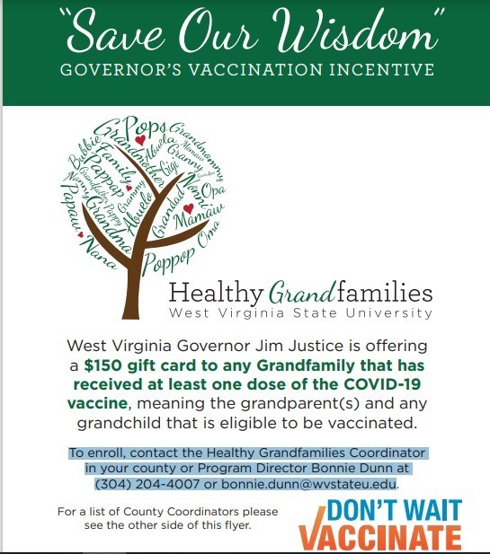 Vaccination Incentive Flyer