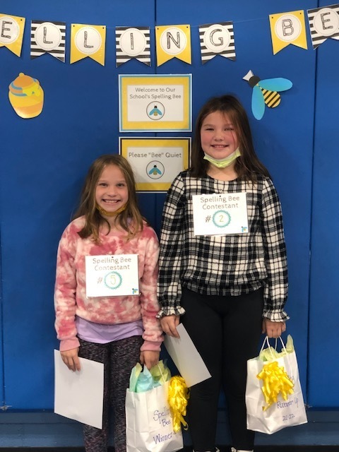 Spelling Bee Winners Suzy Young and Skylar Sipes
