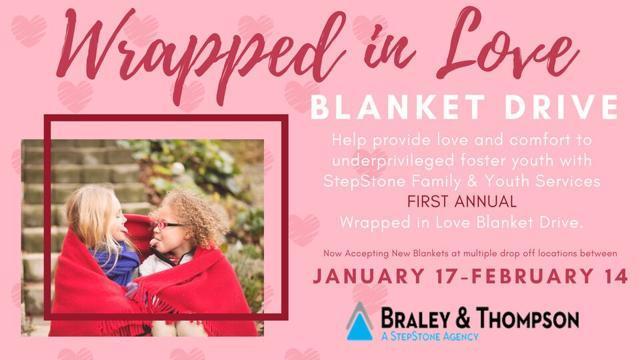 Wrapped in Love Blanket Drive