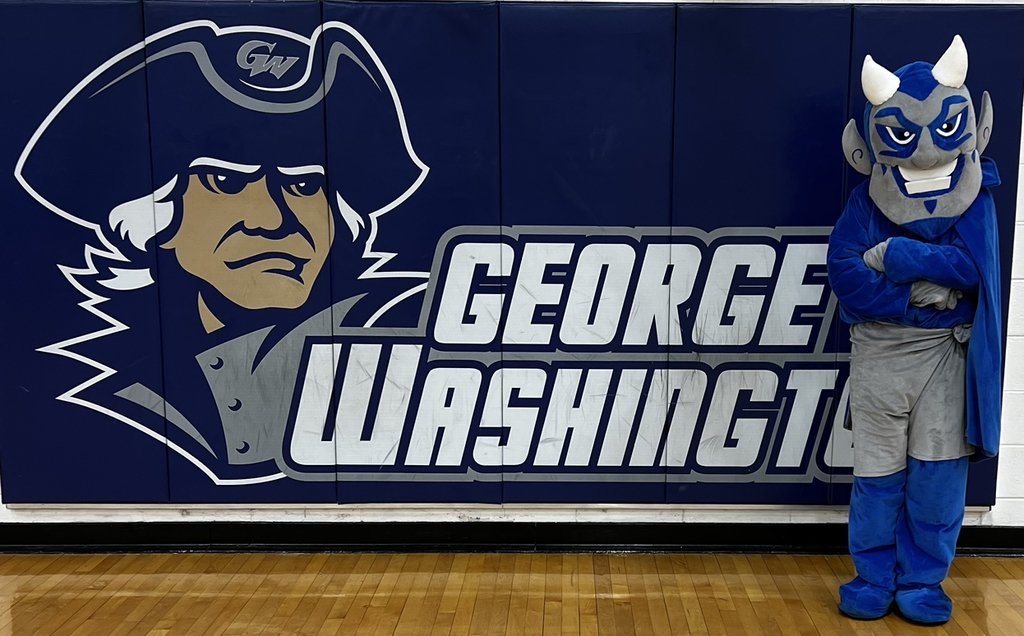 image of the GWMS Blue Devil mascot