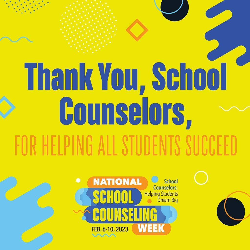 Thank you School Counselors
